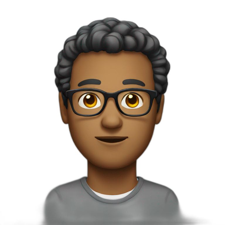 bold head man | AI Emoji Generator