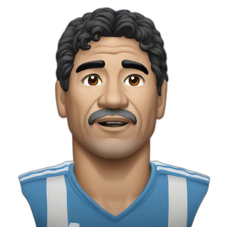 Maradona | AI Emoji Generator